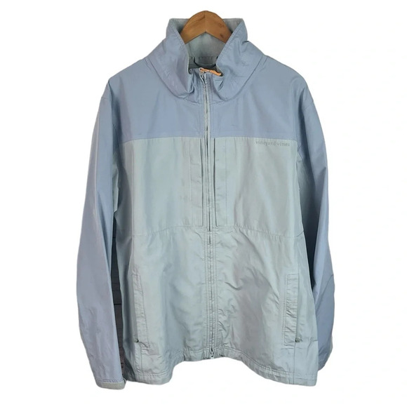 B10 Men’s Vineyard Vines Preppy Full Zip Rain Jacket XL - Picture 1 of 6